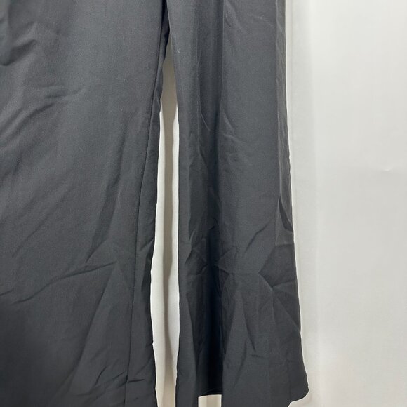 NWT Mac Duggal Formal Sequin Palazzo Jumpsuit Black 2 #A0302 - Picture 5 of 9